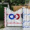 3 Rolls Tinsel Stars Wire Garlands, 26 Feet Red White Blue Star Tinsel Garlands for Wreath Making, Gift Wrapping and DIY Craft Projects